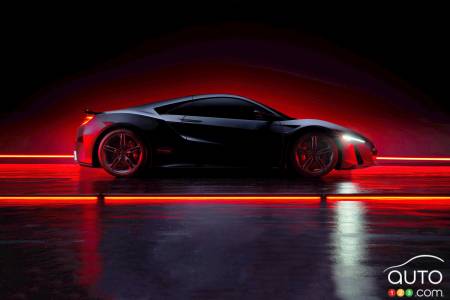 Acura NSX Type S 2022, profil